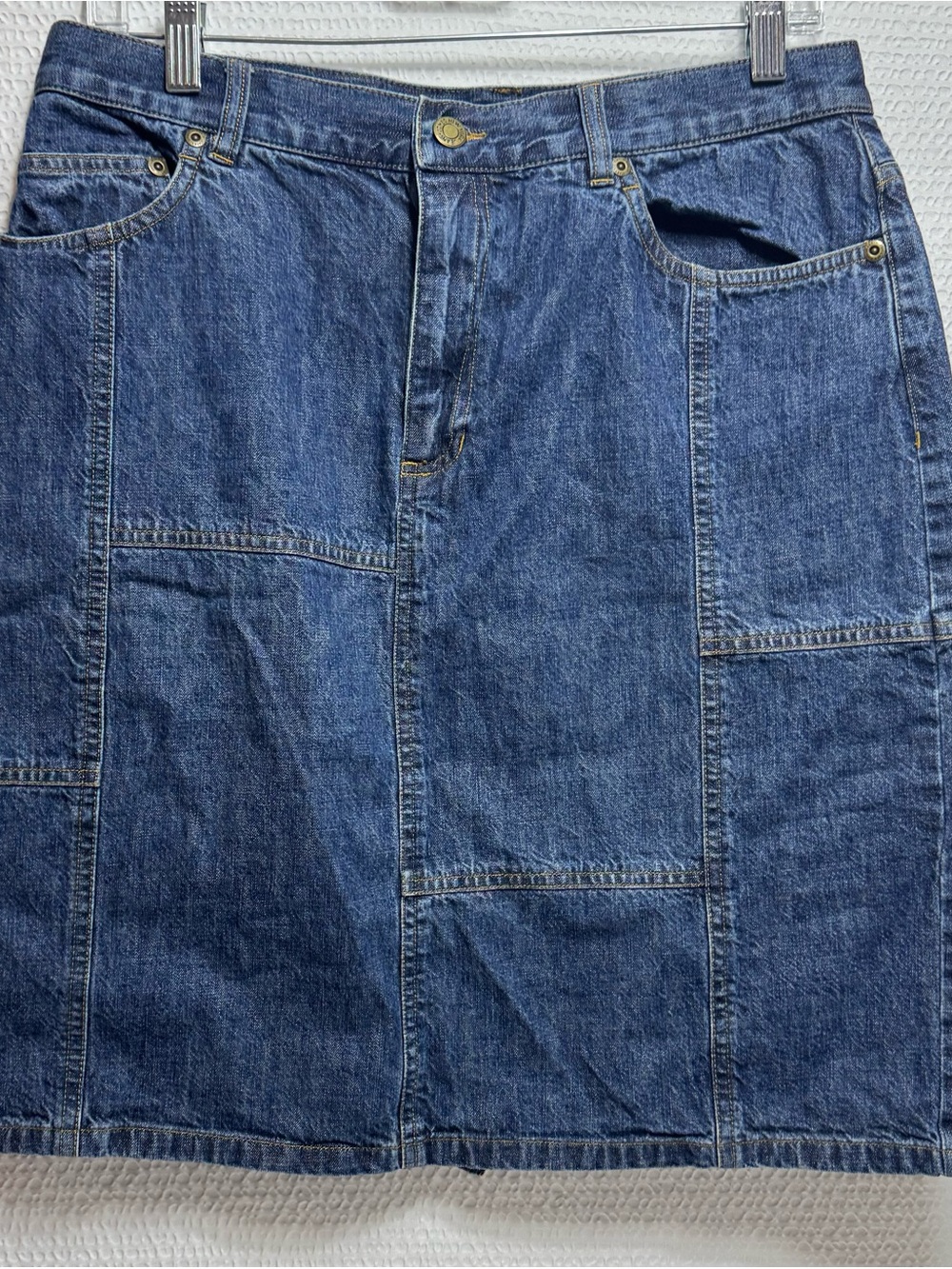 Vintage Jones New York Jeans Blue Denim Jeans Skirt 12